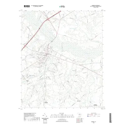 2020 Map of Manning, 2020 Print