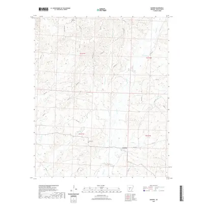 2020 Map of Manning, 2020 Print
