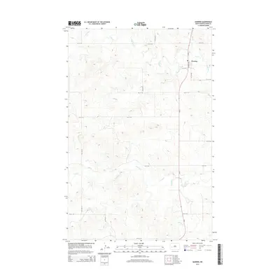 2014 Map of Manning, 2014 Print