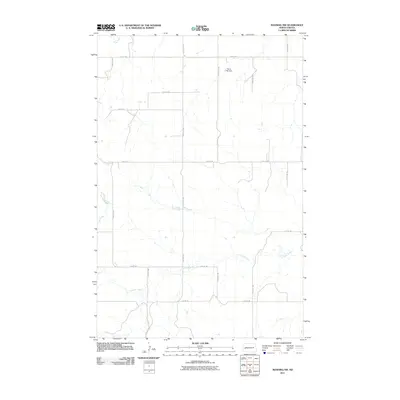 2011 Map of Manning NW, 2011 Print