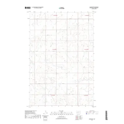 2018 Map of Manning NW, 2018 Print