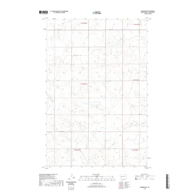 2020 Map of Manning NW, 2020 Print