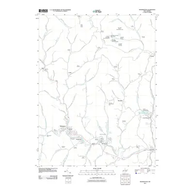 2011 Map of Mannington, 2011 Print
