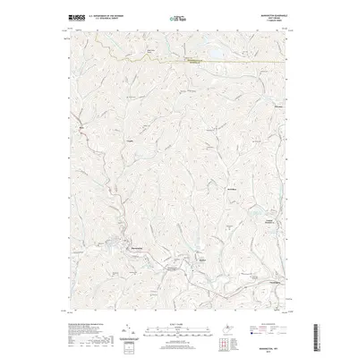 2019 Map of Mannington, 2019 Print