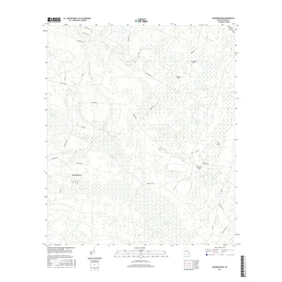 2017 Map of Manningtown, 2017 Print