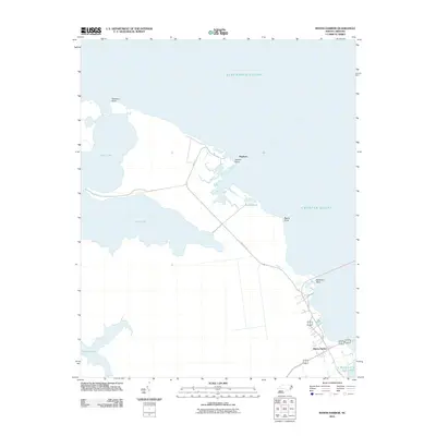 2011 Map of Manns Harbor, 2011 Print