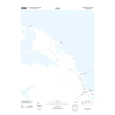 2013 Map of Manns Harbor, 2013 Print