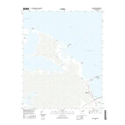 2016 Map of Manns Harbor, 2016 Print
