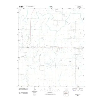 2009 Map of Mannsville, 2009 Print