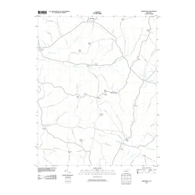 2010 Map of Mannsville, 2010 Print