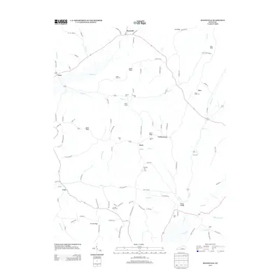 2013 Map of Mannsville, 2013 Print
