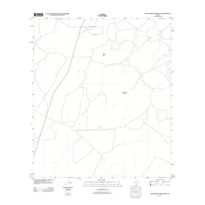 2012 Map of Mano Prieto Mountain, 2012 Print