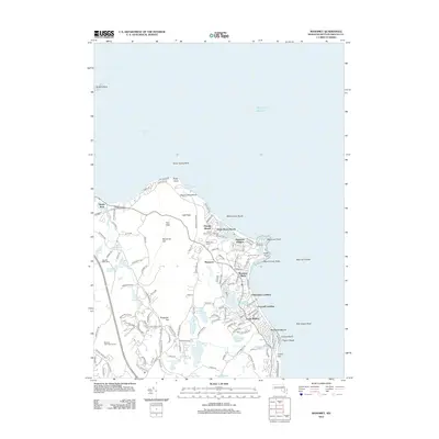 2012 Map of Manomet, 2012 Print