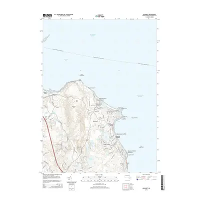 2015 Map of Manomet, 2015 Print