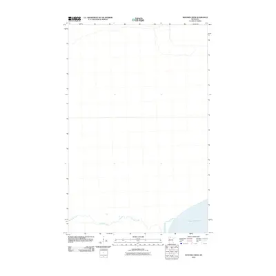 2010 Map of Manomin Creek, 2010 Print