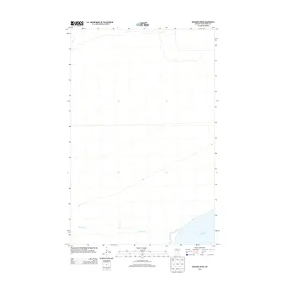 2013 Map of Manomin Creek, 2013 Print