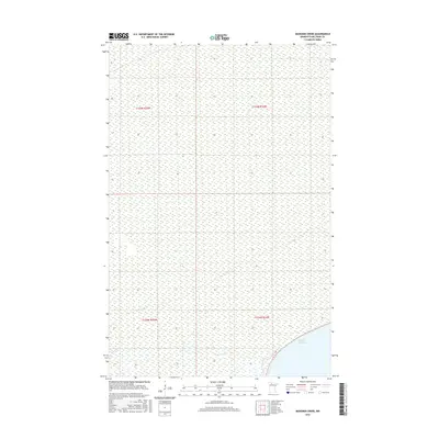 2016 Map of Manomin Creek, 2016 Print