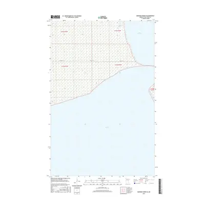 2016 Map of Manomin Creek SE, 2016 Print