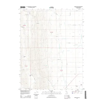 2015 Map of Manor Slough, 2015 Print