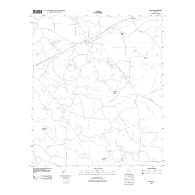 2011 Map of Manor, 2011 Print