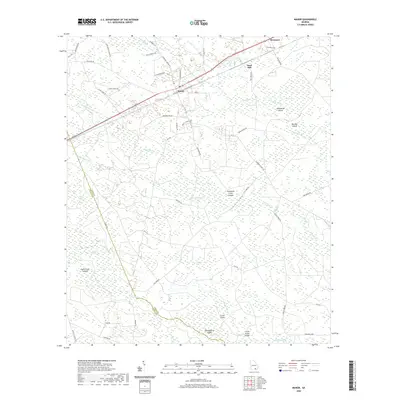 2020 Map of Manor, 2020 Print