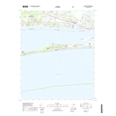 2019 Map of Mansfield, 2019 Print