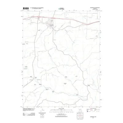2011 Map of Mansfield, 2011 Print
