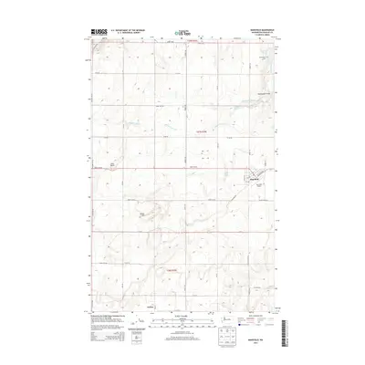 2014 Map of Mansfield, 2014 Print