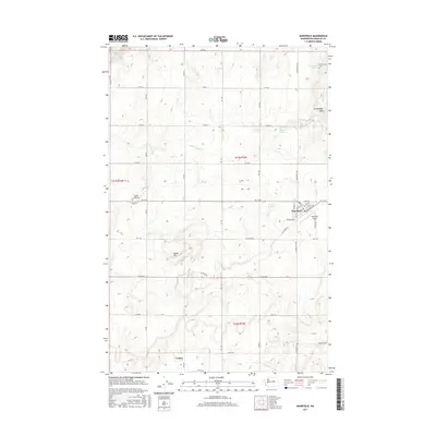 2017 Map of Mansfield, 2017 Print