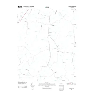 2013 Map of Mansfield, 2013 Print