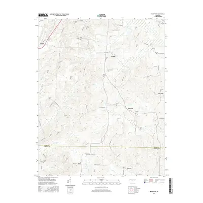 2016 Map of Mansfield, 2016 Print