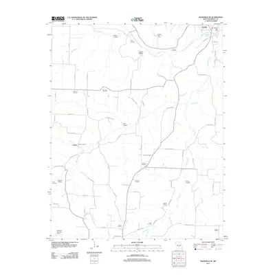 2011 Map of Mansfield NE, 2011 Print