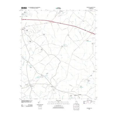 2011 Map of Mansfield, 2011 Print