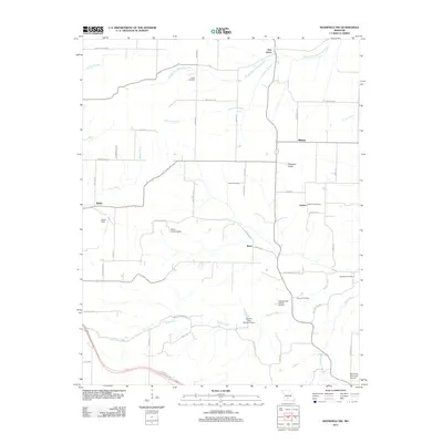 2011 Map of Mansfield NW, 2011 Print