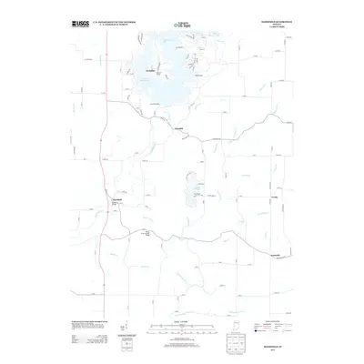 2013 Map of Mansfield, 2013 Print