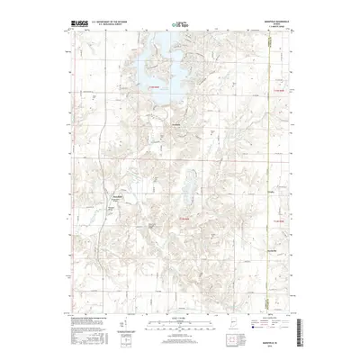 2016 Map of Mansfield, 2016 Print
