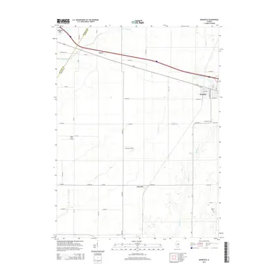 2015 Map of Mansfield, 2015 Print