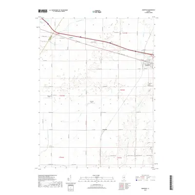 2018 Map of Mansfield, 2018 Print