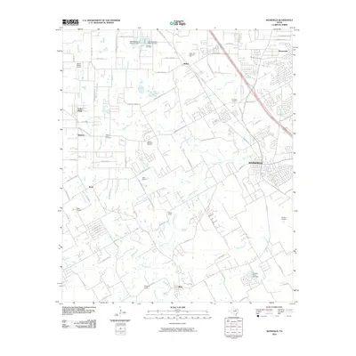 2010 Map of Mansfield, 2010 Print