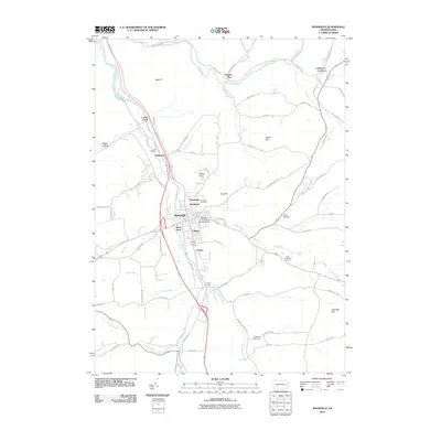 2010 Map of Mansfield, 2010 Print