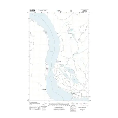 2011 Map of Manson, 2011 Print