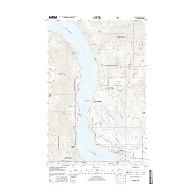 2014 Map of Manson, 2014 Print
