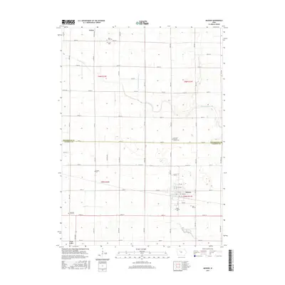 2015 Map of Manson, 2015 Print