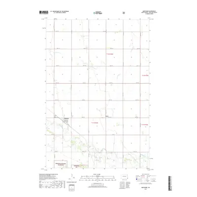 2017 Map of Mantador, 2017 Print