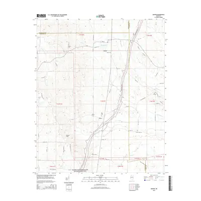 2015 Map of Mantee, 2015 Print