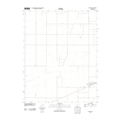 2010 Map of Manter, 2010 Print