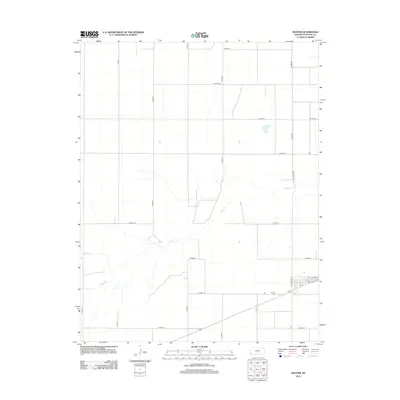 2012 Map of Manter, 2012 Print