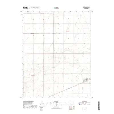 2018 Map of Manter, 2018 Print