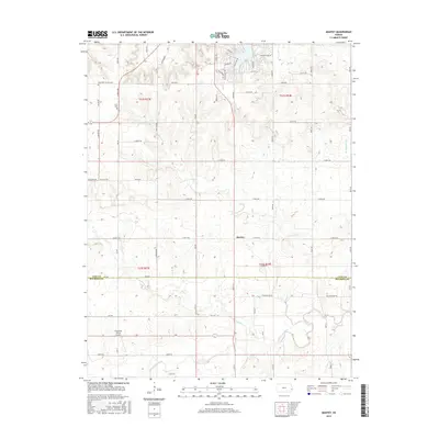 2015 Map of Mantey, 2015 Print