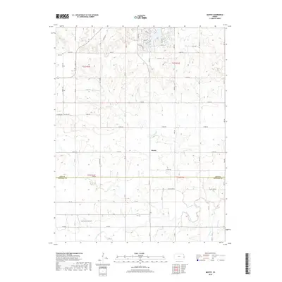 2018 Map of Mantey, 2018 Print